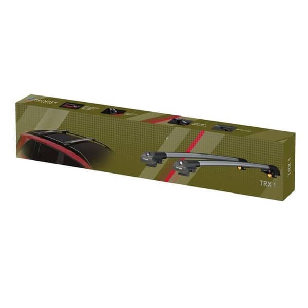 Thunder takräcke för SKODA ROOMSTER (5J) 2006-2015 rails