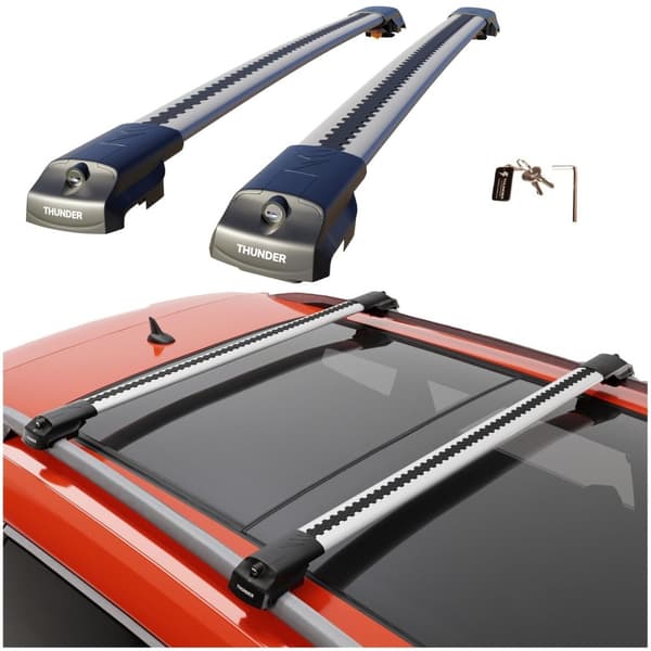 Thunder takräcke för SKODA ROOMSTER (5J) 2006-2015 rails