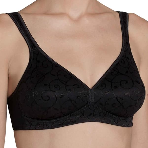 Triumph Elegant Cotton BH Svart 75B