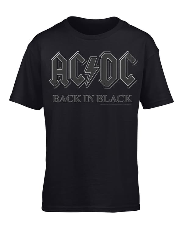 Ac/Dc Back In Black Mens T-Shirt