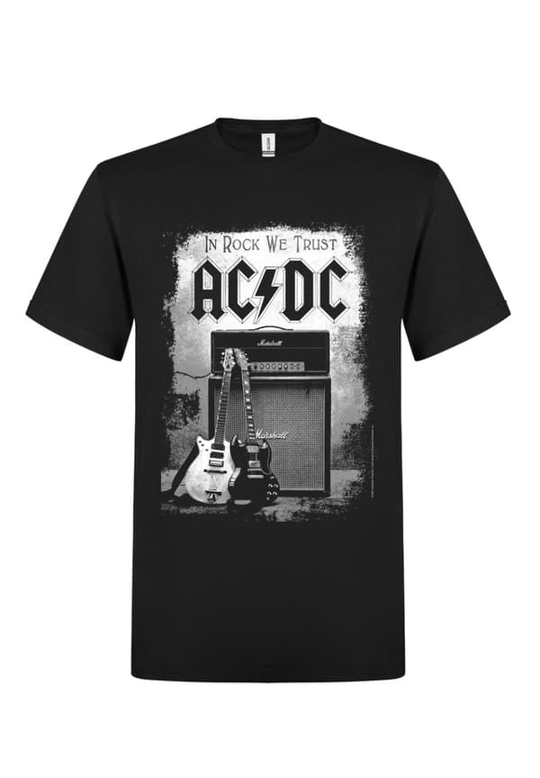 AC/DC In rock we trust t-shirt