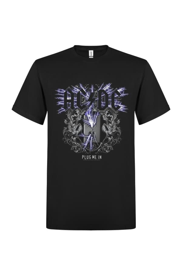AC/DC  Plug me in mens t-shirt