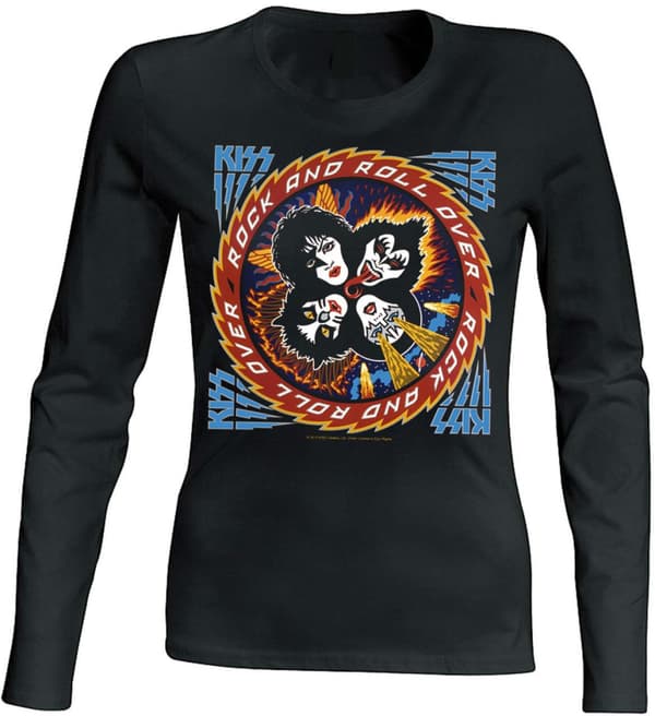 Kiss - Rock and roll over women Longsleeve t-shirt