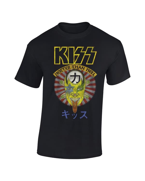 Kiss - Hotter Than Hell T-Paita