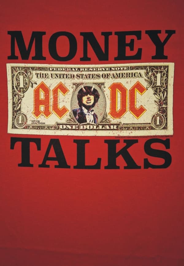 AC/DC Money Talks mens t-shirt Red