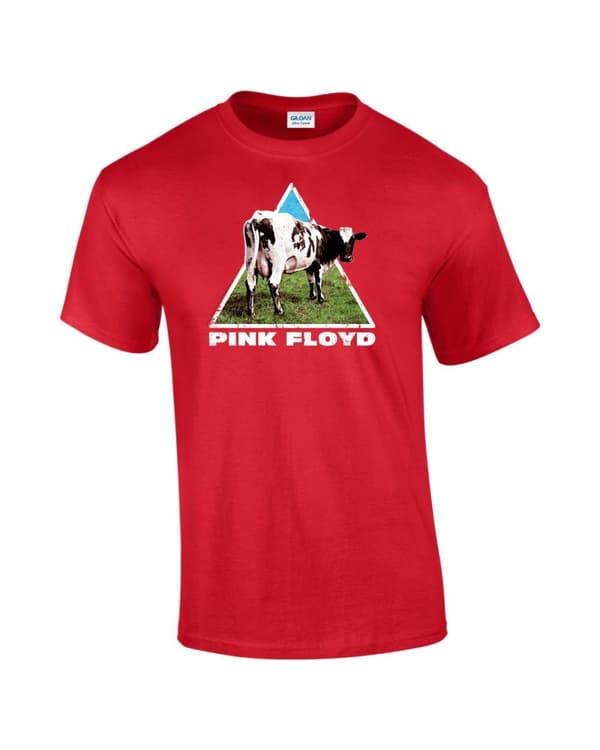 Pink Floyd - Atom Heart  Punainen T-Paita