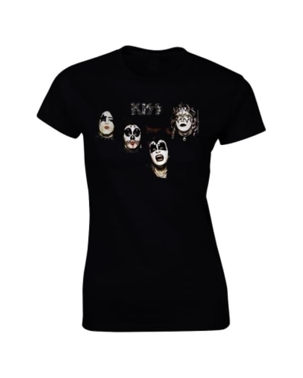 Kiss - 1974 Naisten T-Paita