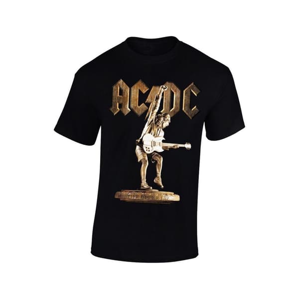 AC/DC Stiff upper lip Unisex t-shirt Sort Small