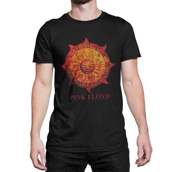 Pink Floyd - Brockom-84 T-Shirt Sort Small