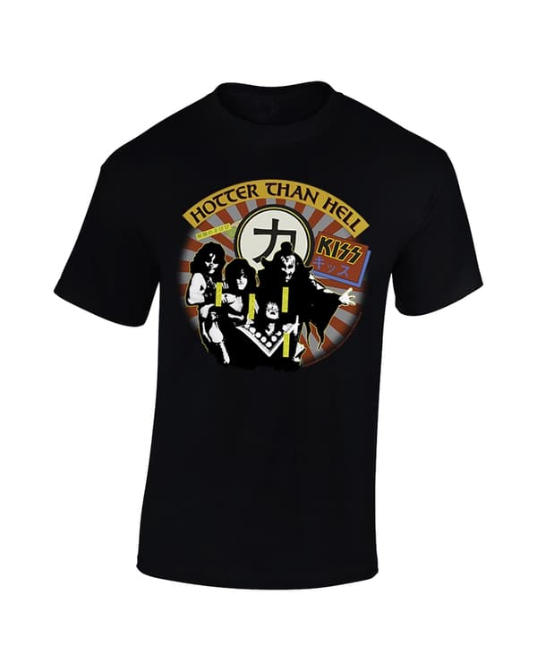 Kiss - Hotter Than Hell   Lasten T-Paita