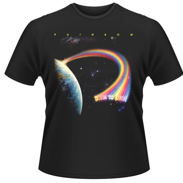 RAINBOW DOWN TO EARTH T-Shirt Sort XX-Large