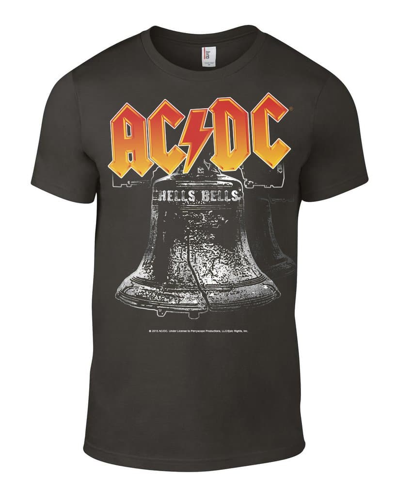 Ac/Dc Hells Bells Smoke Mens T-Shirt