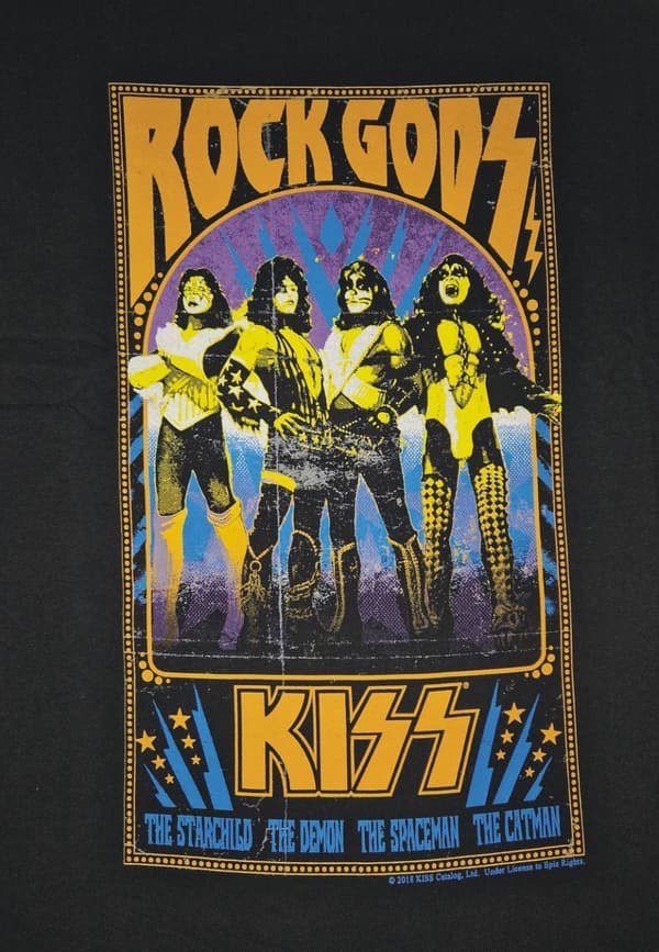 Kiss - Rock God   T-shirt til børn