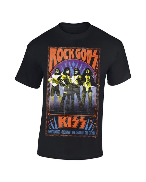 Kiss - Rock God   T-shirt til børn