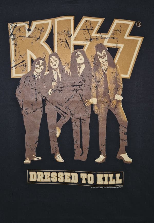 Kiss Dressed To Kill   T-shirt til børn