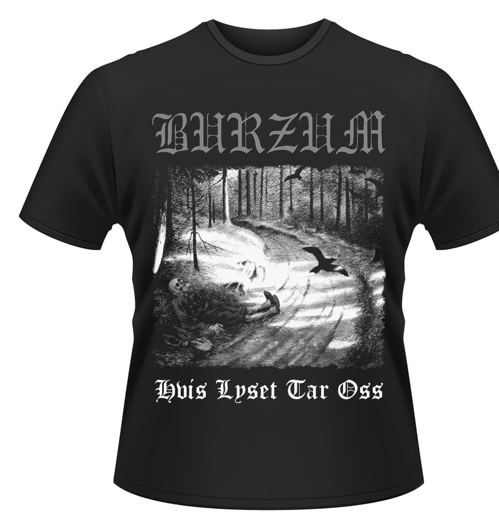 BURZUM HVIS LYSET TAR OSS T-Paita