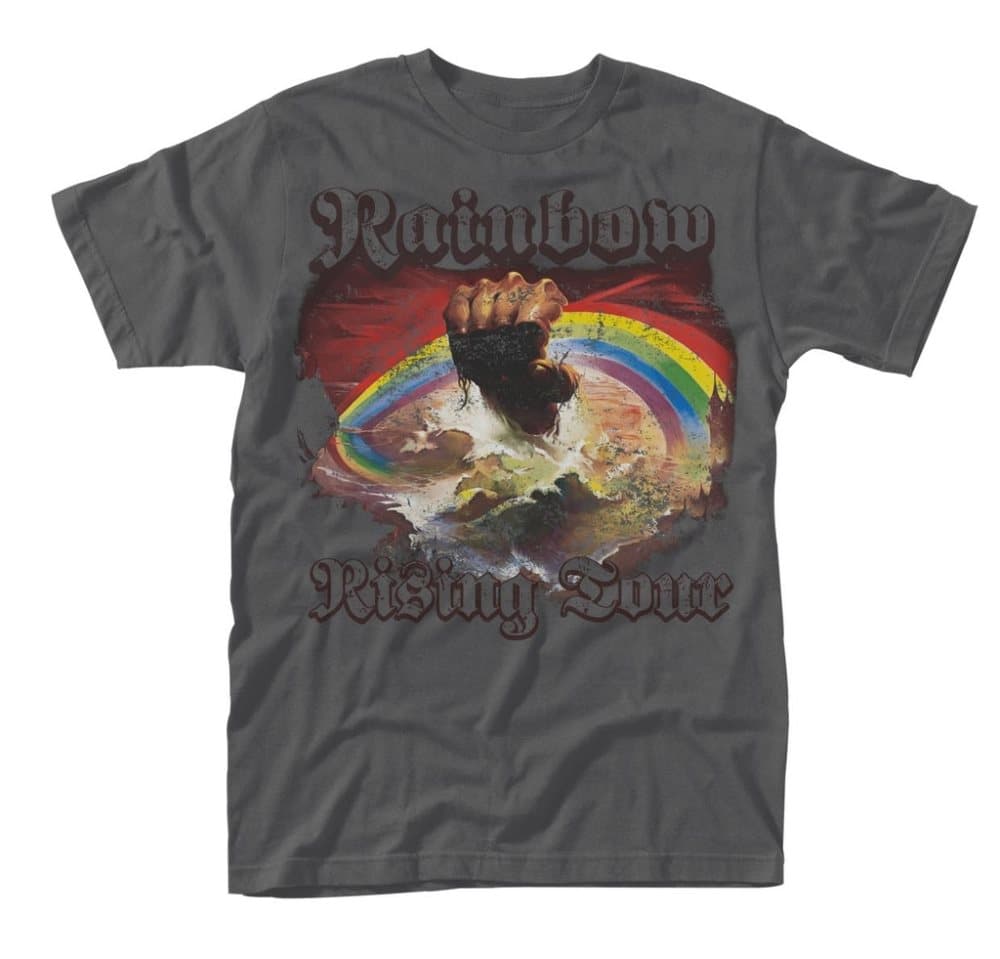 RAINBOW RISING TOUR 76 T-Paita