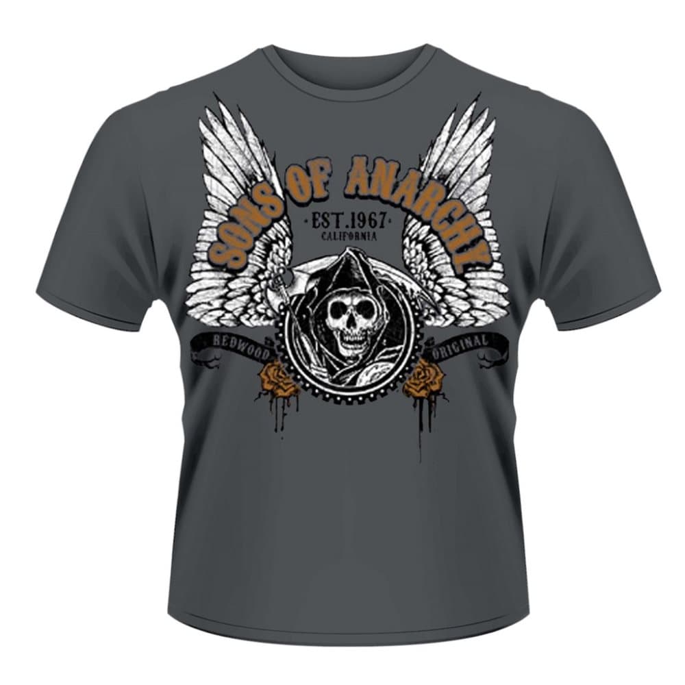 SONS OF ANARCHY WINGED REAPERT-Skjorter