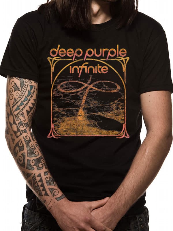 DEEP PURPLE - MULTI COLOUR (UNISEX) T-Skjorter