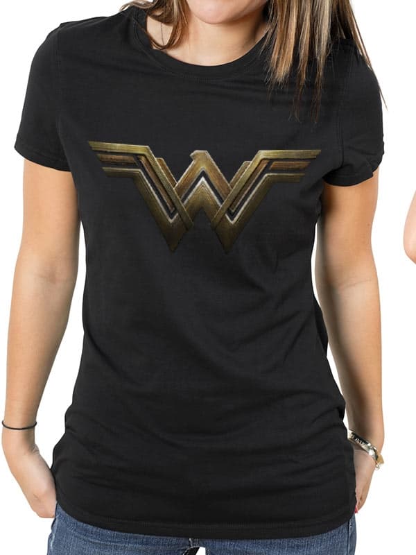 DC Comics WONDER WOMAN MOVIE - MAIN LOGO   T-Shirt
