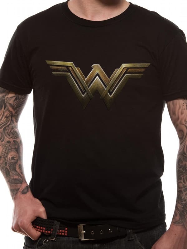 DC Comics WONDER WOMAN MOVIE - MAIN LOGO   T-Shirt