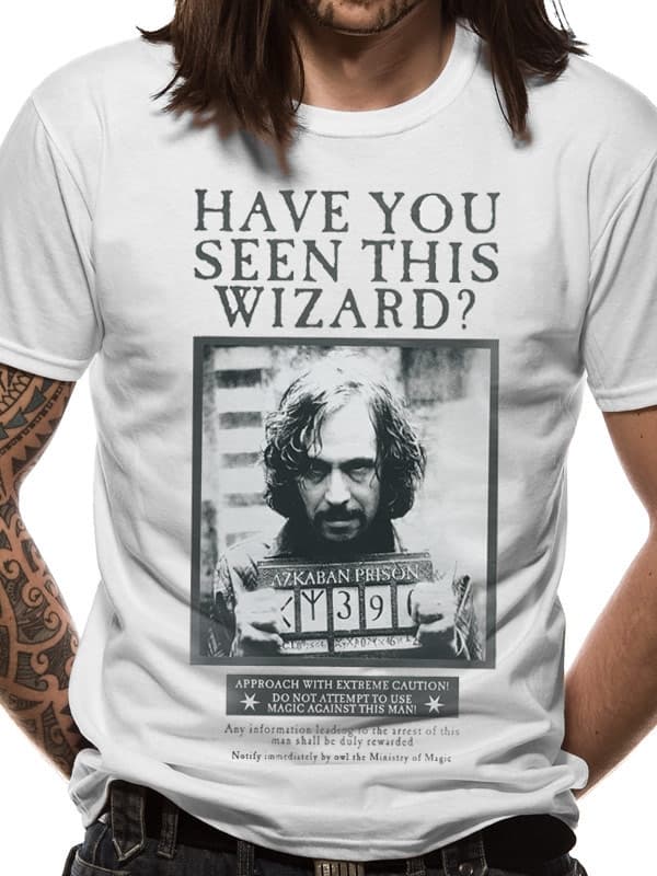 HARRY POTTER - SIRIUS POSTER (UNISEX)  T-Paita