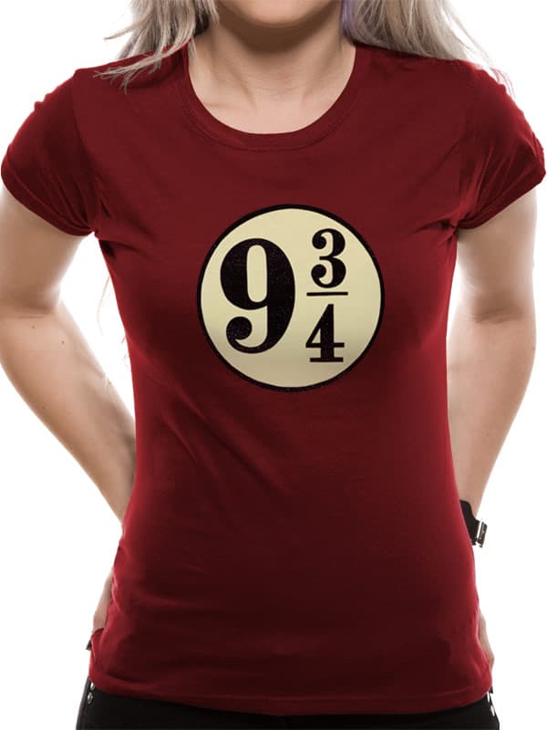 Harry Potter - Platform 9 3/4S (Fitted) T-Shirt, Kvinnor