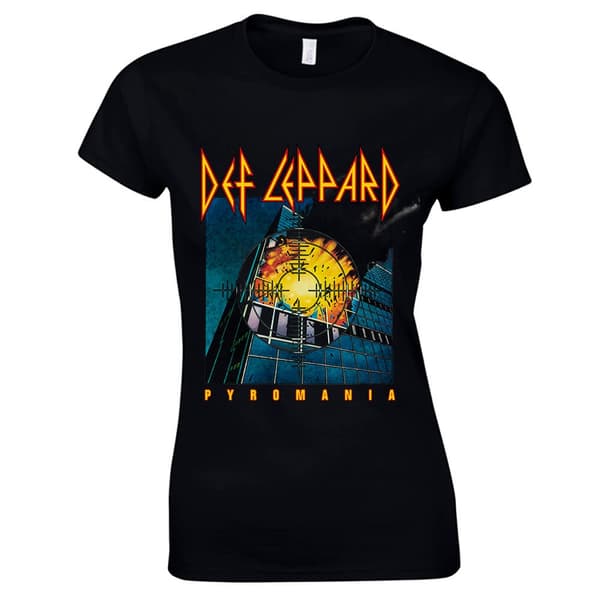Def Leppard - Pyromania  T-Shirt, Kvinder