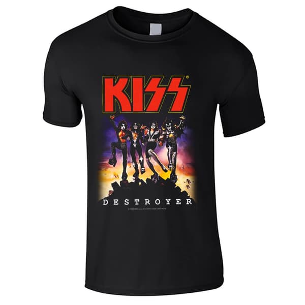 Kiss - Destroyer album    Lasten T-Paita