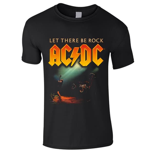 AC/DC - Let there be rock T-Skjorter