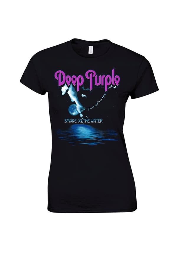 Deep Purple - Smoke On The Water  Naisten T-Paita