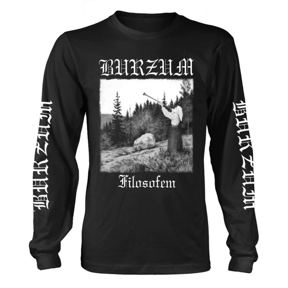 Burzum Filosofem 2018 T-Paita Pitkähihainen