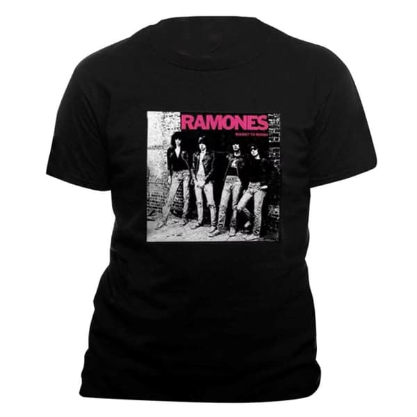Ramones - Rocket To Russia  T-Shirt Svart Small