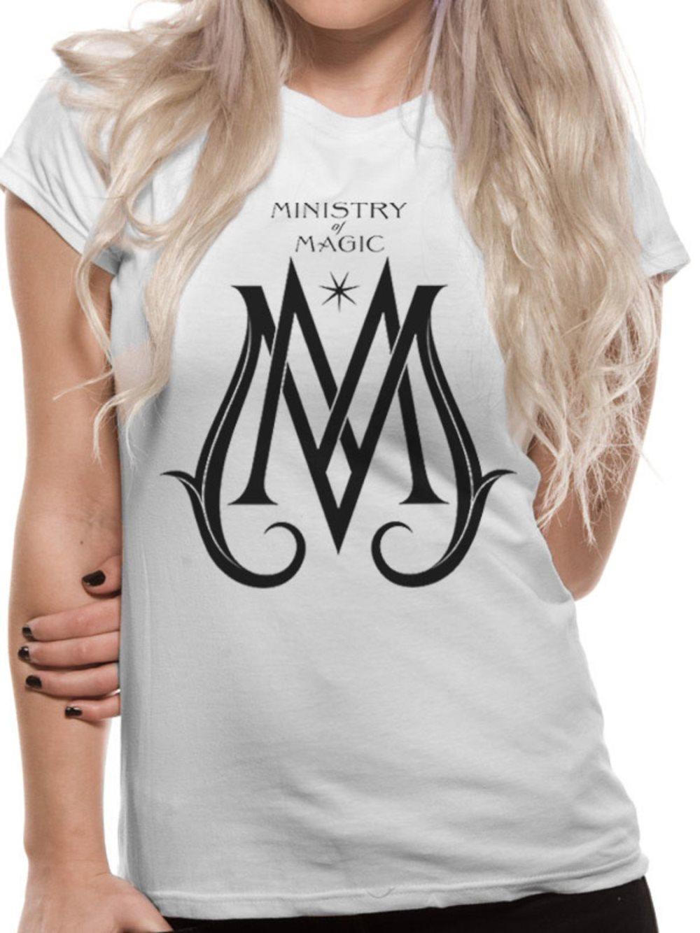 Crimes Of Grindelwald - Ministry Deco Logo T-Shirt, Kvinnor
