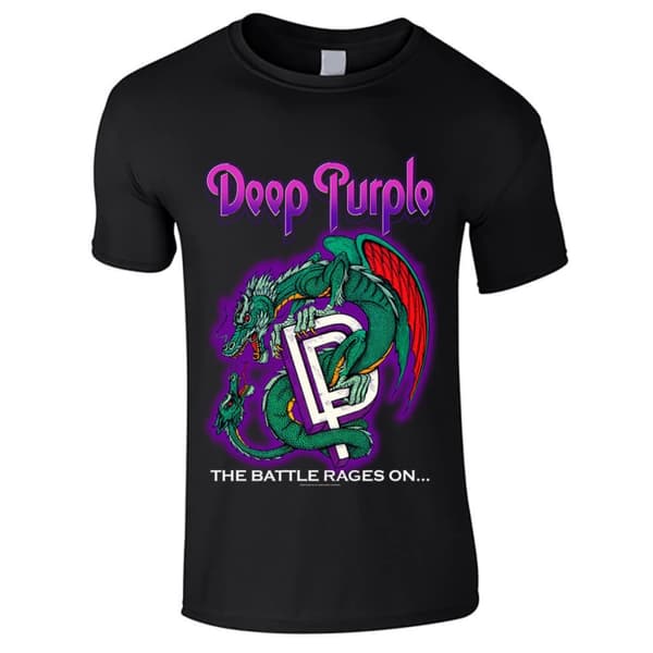 Deep Purple-Battle Rages on Kid  T-shirt til børn