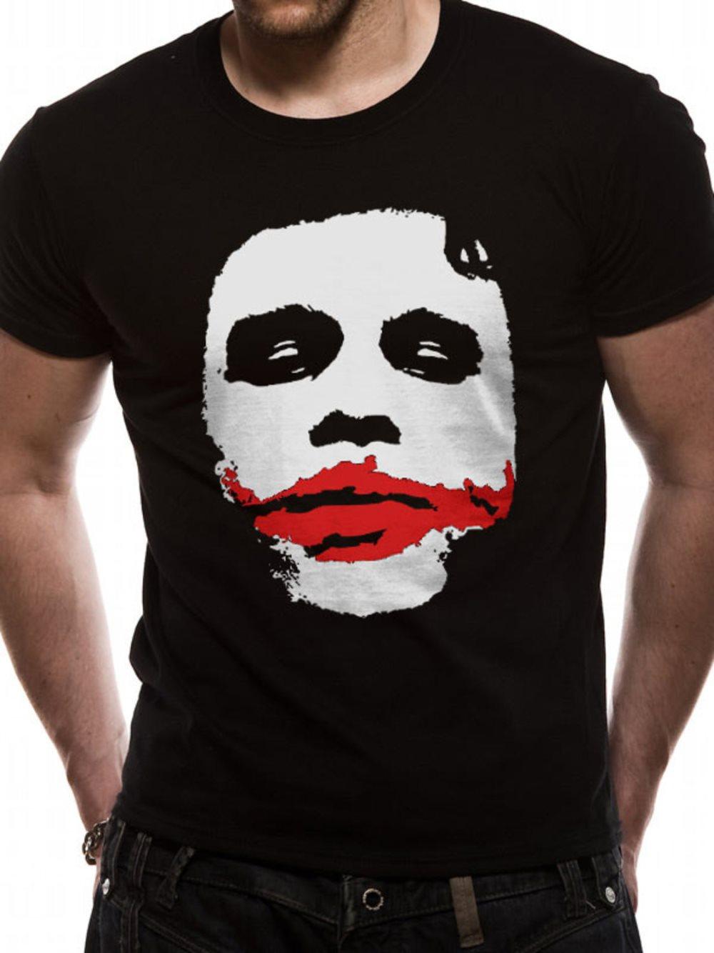 DC Comics The Dark Knight - Joker Big Face T-Paita