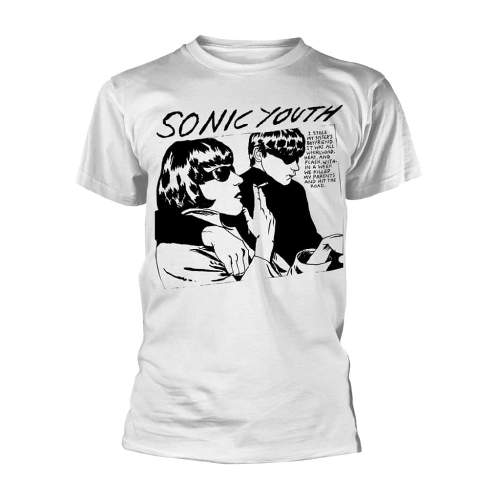 Sonic Youth Goo Album Cover (White) T-Shirt