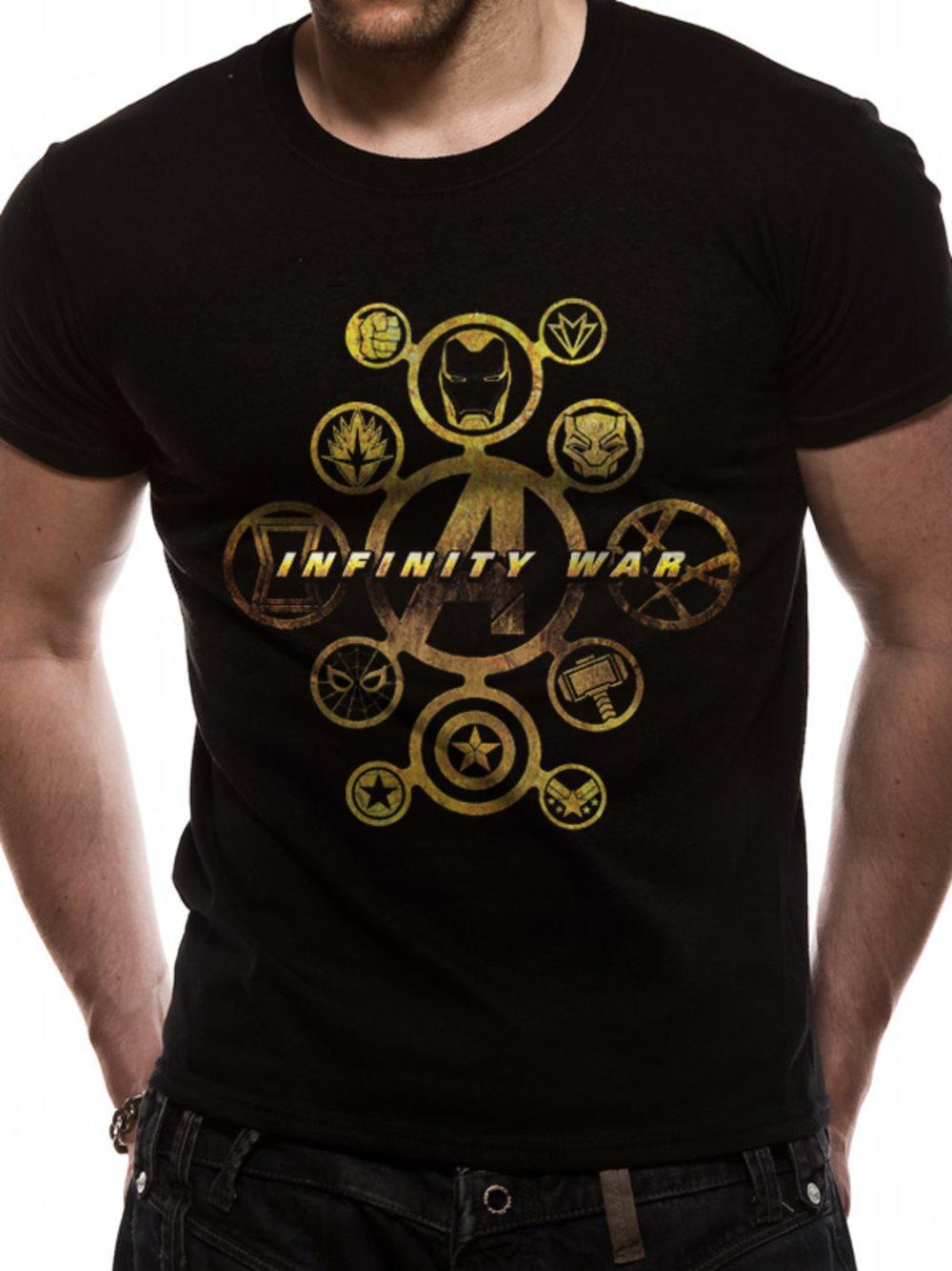 Marvel Avengers Infinity War - Character Icons Icons T-Shirt