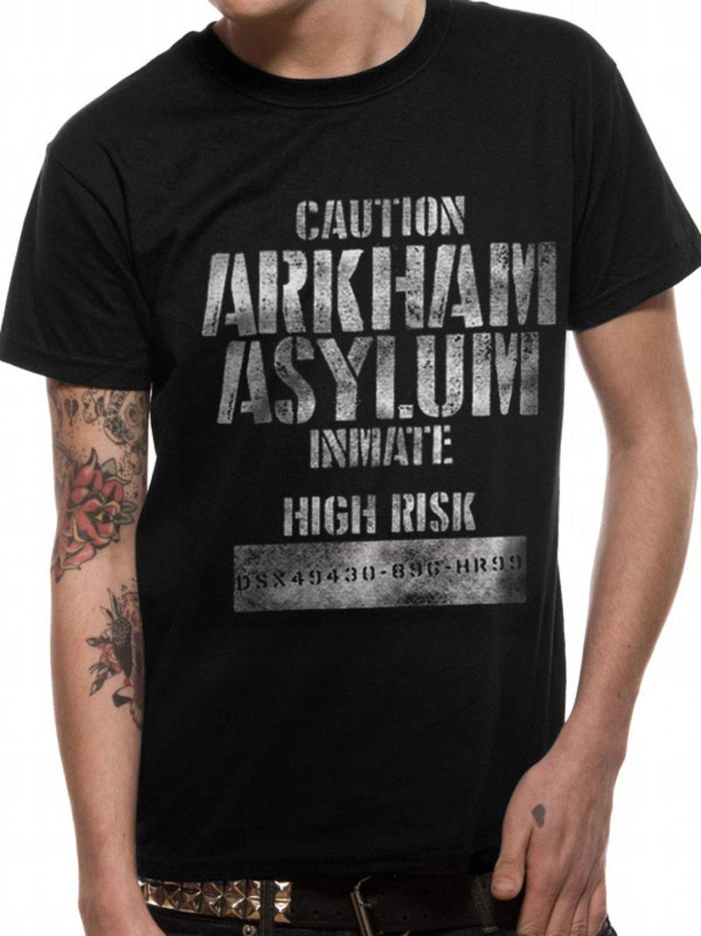 DC Comics Batman Arkham Asylum - Inmate T-Paita
