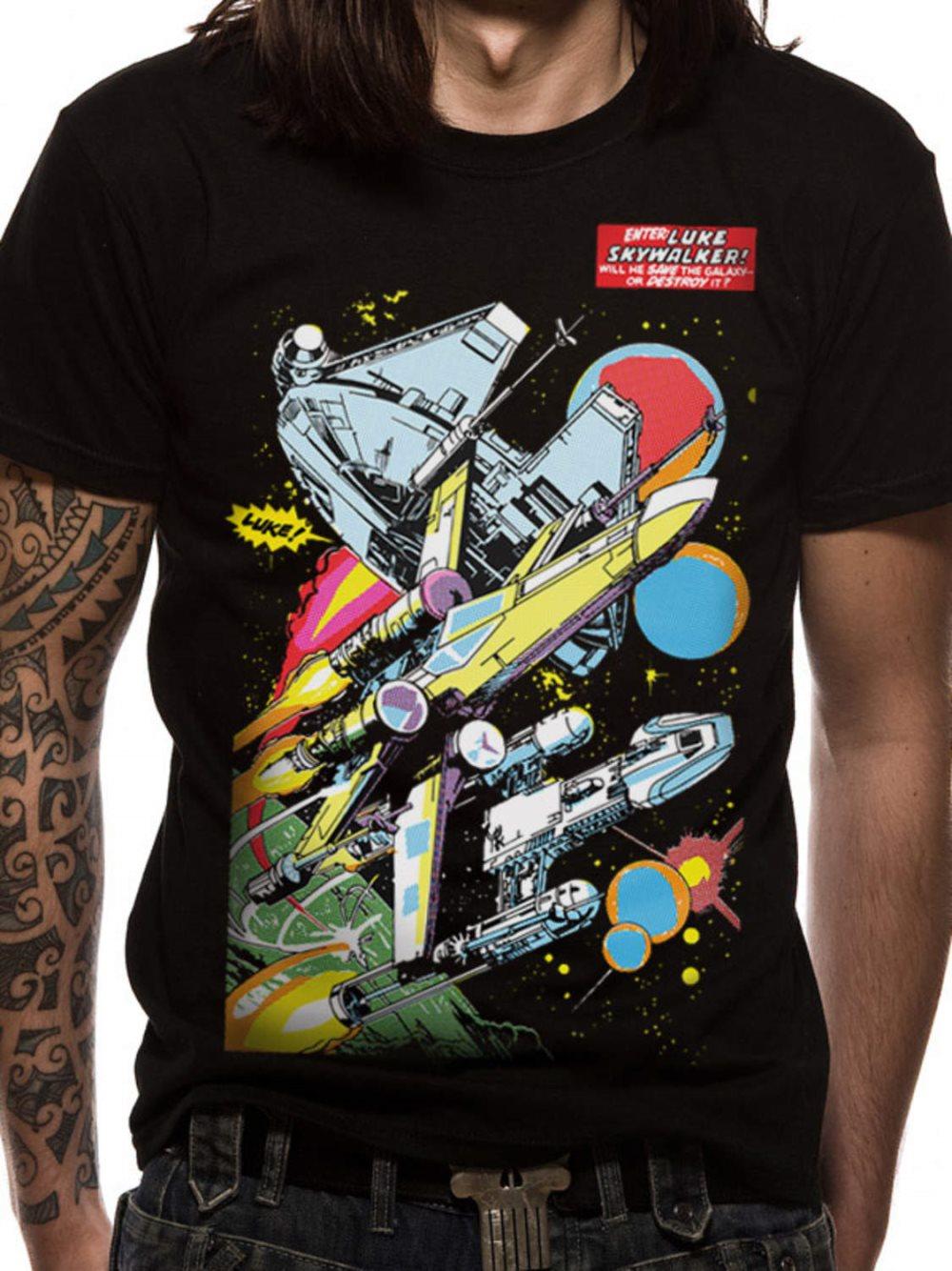 Star Wars - Comic Ships T-Paita