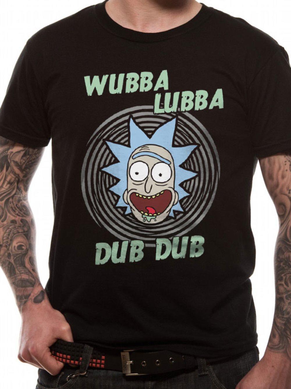 Rick And Morty - Wubba Lubba T-Paita