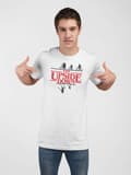 Miniatyrbild 2 av 4: Vit t-shirt - The upside down inspirerad av Stranger things
