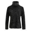 Miniatyrbillede 1 af 2: Poloshirt, velour, sort