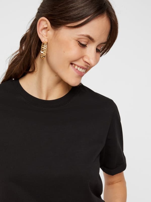 Pieces - pcRia Fold Up Tee