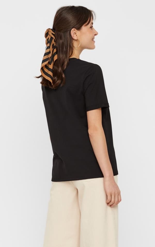 Pieces - pcRia Fold Up Tee