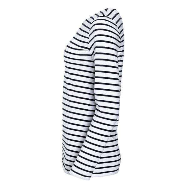 SOLS Womens/Ladies Marine Long Sleeve Stripe T-Shirt