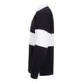 Pikkukuva 3 / 3: Front Row Adults Unisex Panelled Tag Free Rugby Shirt