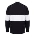 Pikkukuva 2 / 3: Front Row Adults Unisex Panelled Tag Free Rugby Shirt
