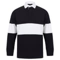 Pikkukuva 1 / 3: Front Row Adults Unisex Panelled Tag Free Rugby Shirt