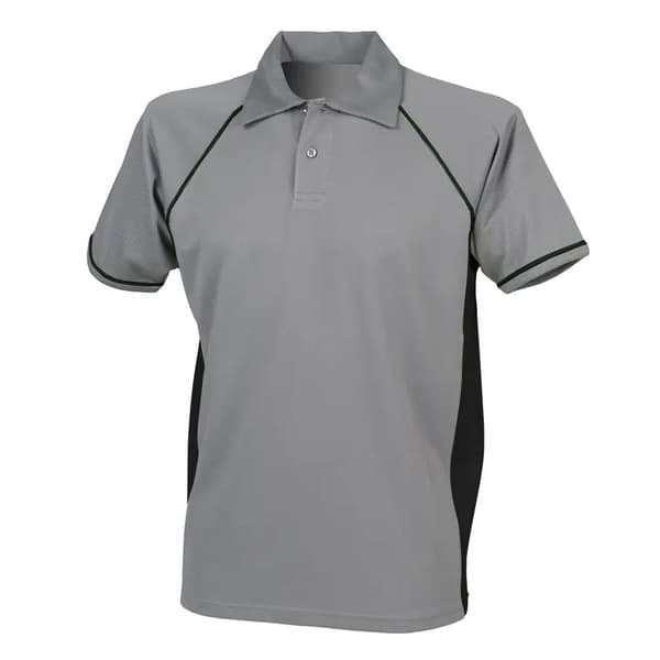 Finden & Hales Polo shirt för män med pipad prestanda för sport
